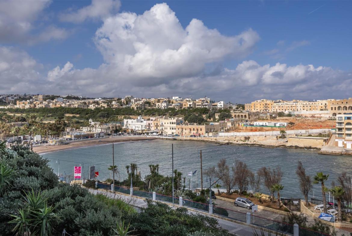Deluxe Seaview Apartment San Ġiljan Exterior foto