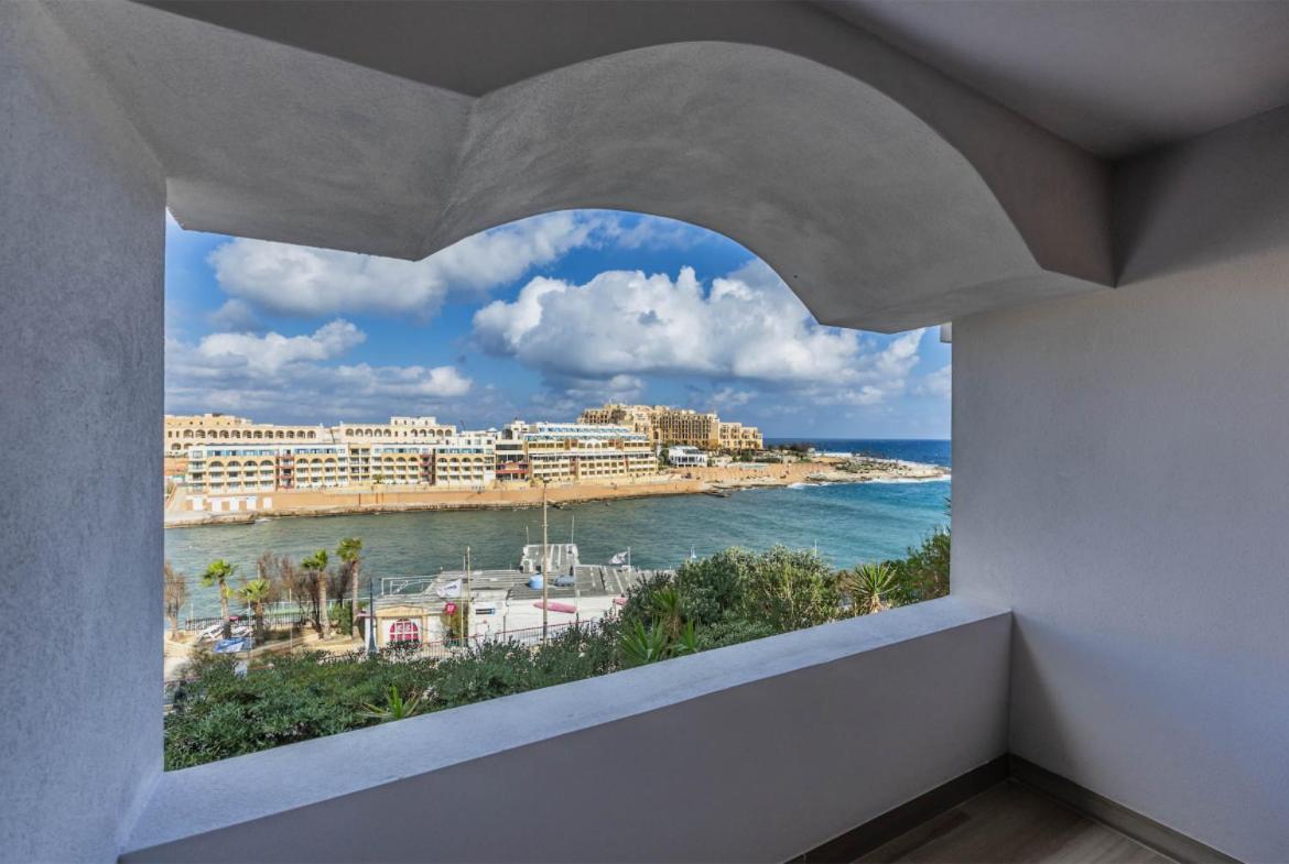 Deluxe Seaview Apartment San Ġiljan Exterior foto